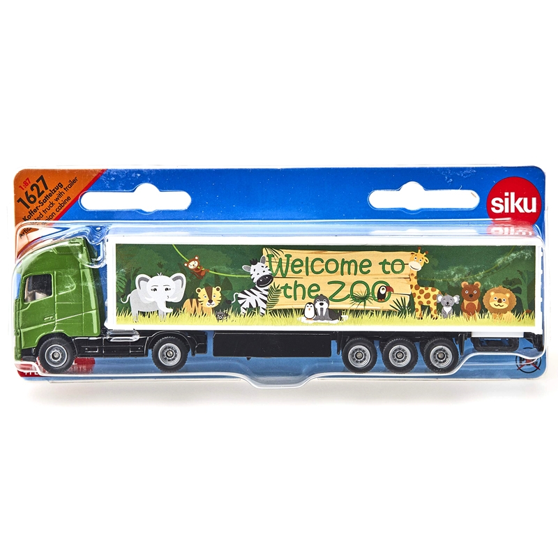 Xe Container Siku 1627 - Mẫu 2 - Màu Xanh Lá
