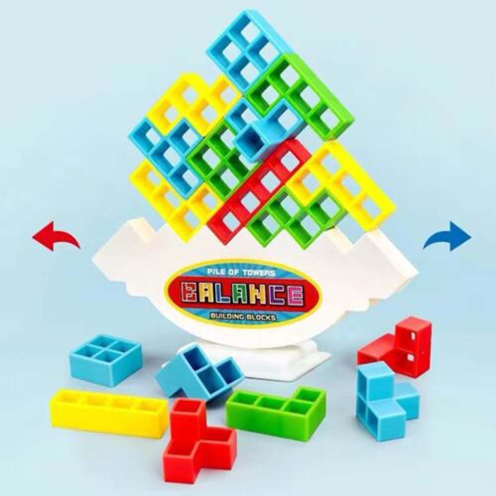 [On Sale] HOT Tetra Tower Game Stacking Blocks Balance Puzzle Assembly Bricks gift
