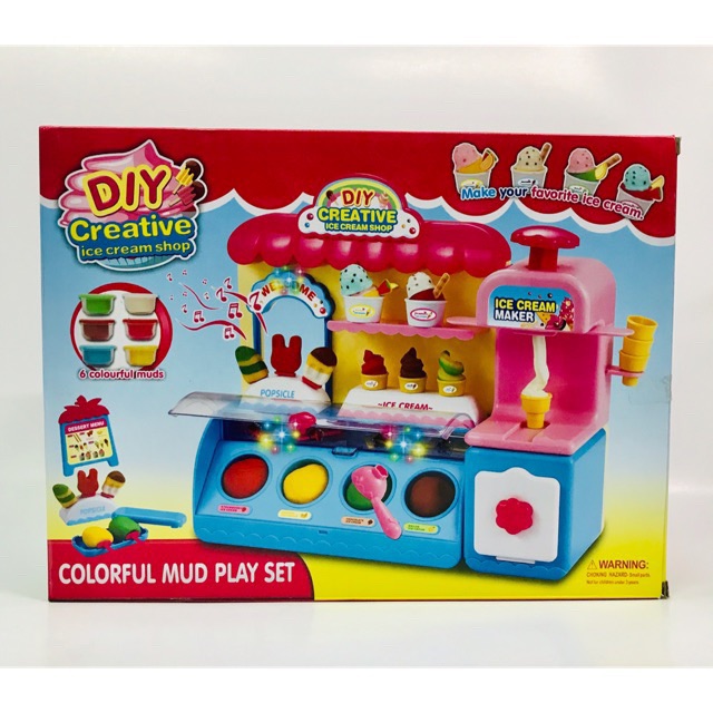 Đồ chơi máy làm kem bằng đất sét 991