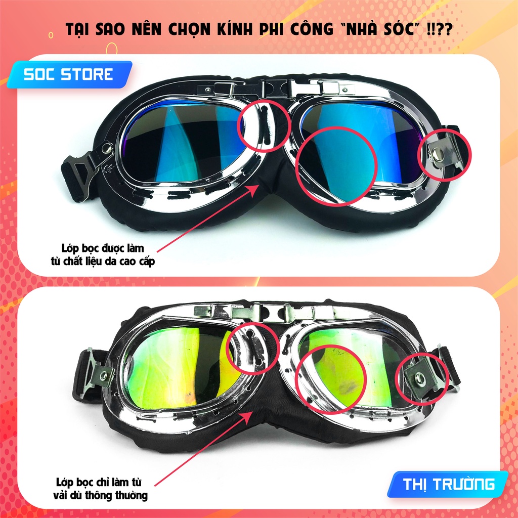 Kính phi công, Kính UV trang trí mũ bảo hiểm