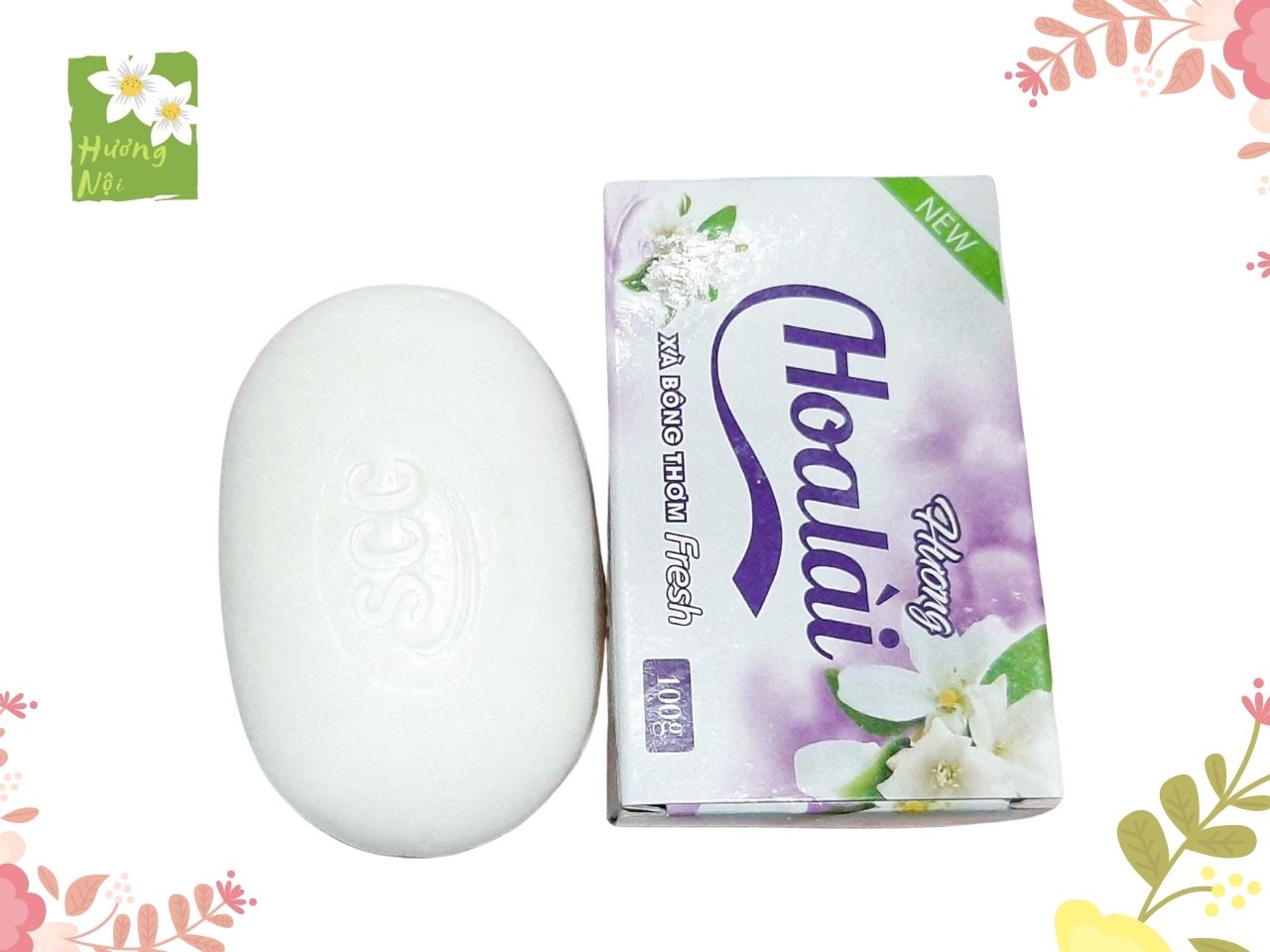 [HCM]Xà bông tắm hương lài Fresh 90g