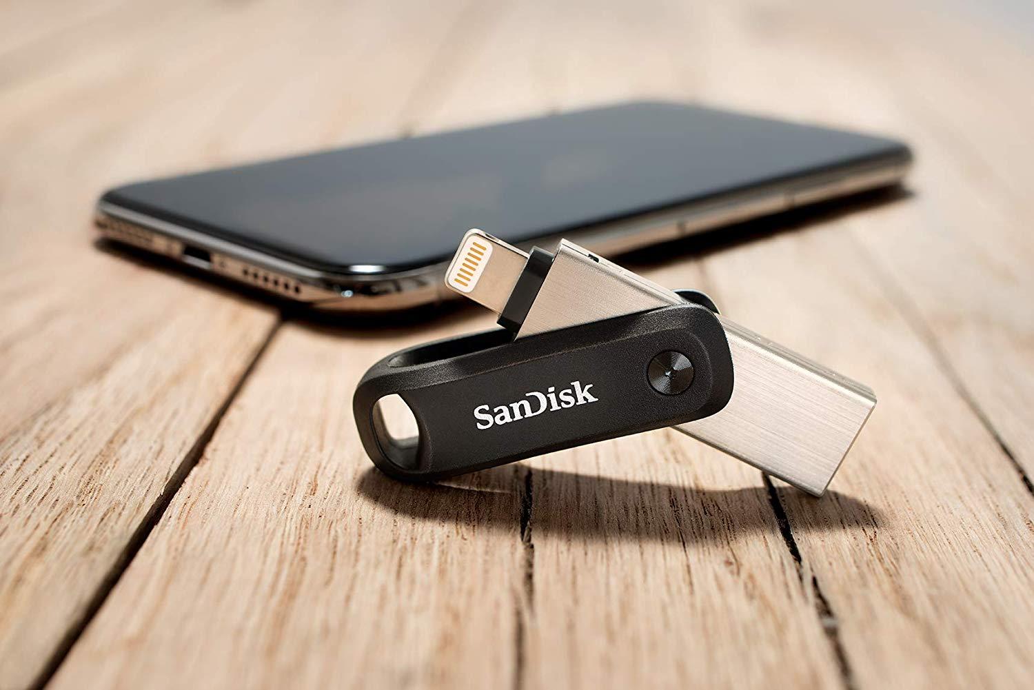 USB 3.0 OTG SanDisk iXpand Flash Drive Go 128GB (Bạc) Phụ Kiện 1986