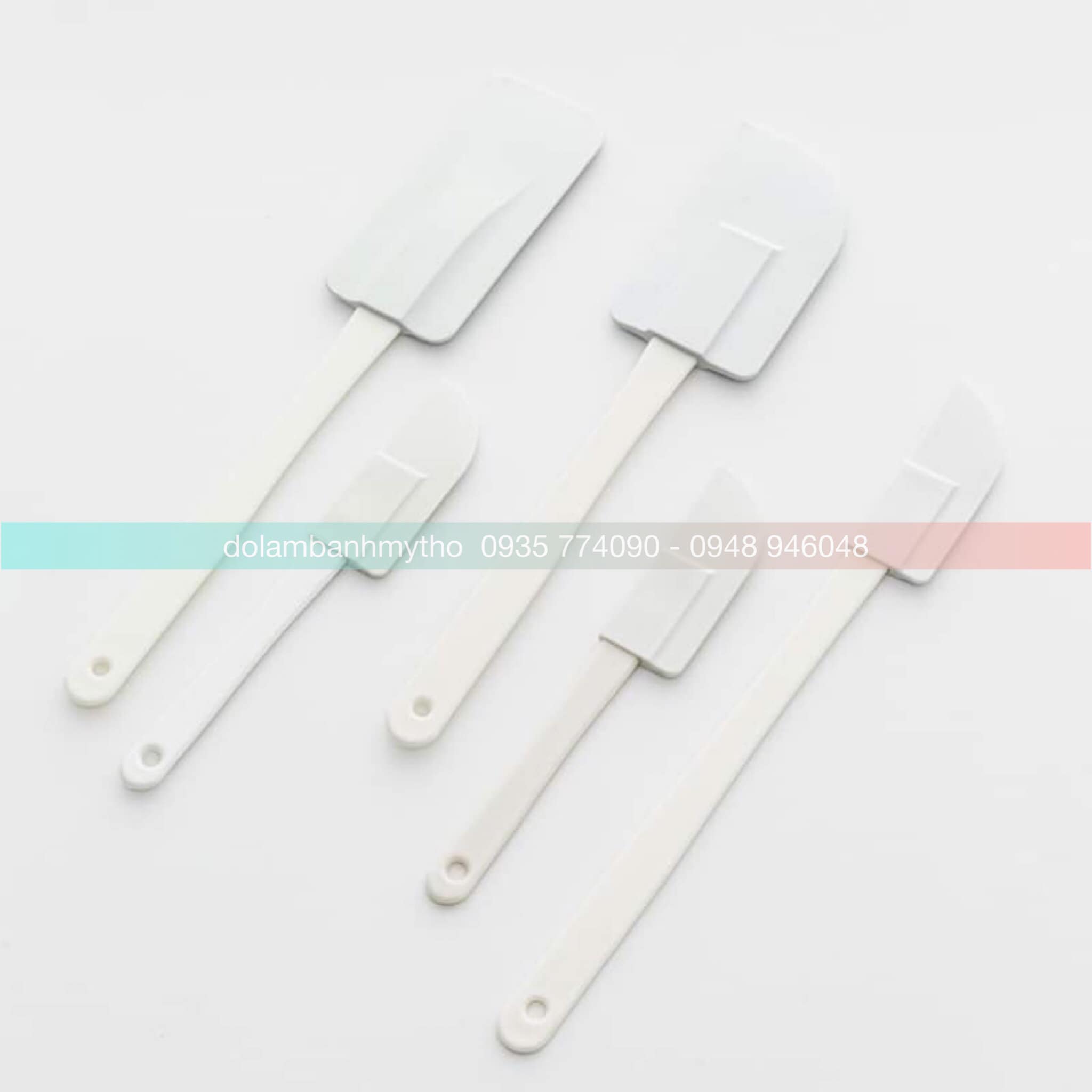 Bộ 5 cây vét nhựa dẻo / spatula
