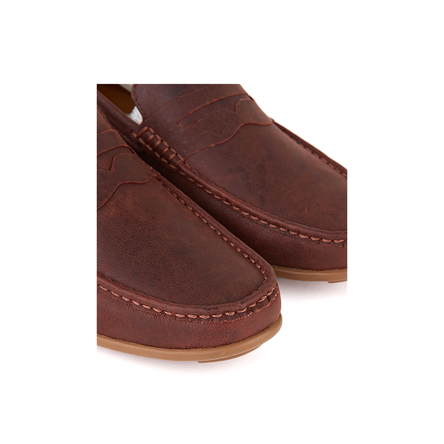 SIÊU SALE 6.6 | Giảm 30% đơn 199k - GIÀY LƯỜI NAM ĐẾ MAY TOMOYO TMN07402
