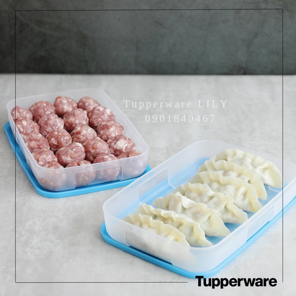 Hộp đông 650ml dẹp - Tupperware
