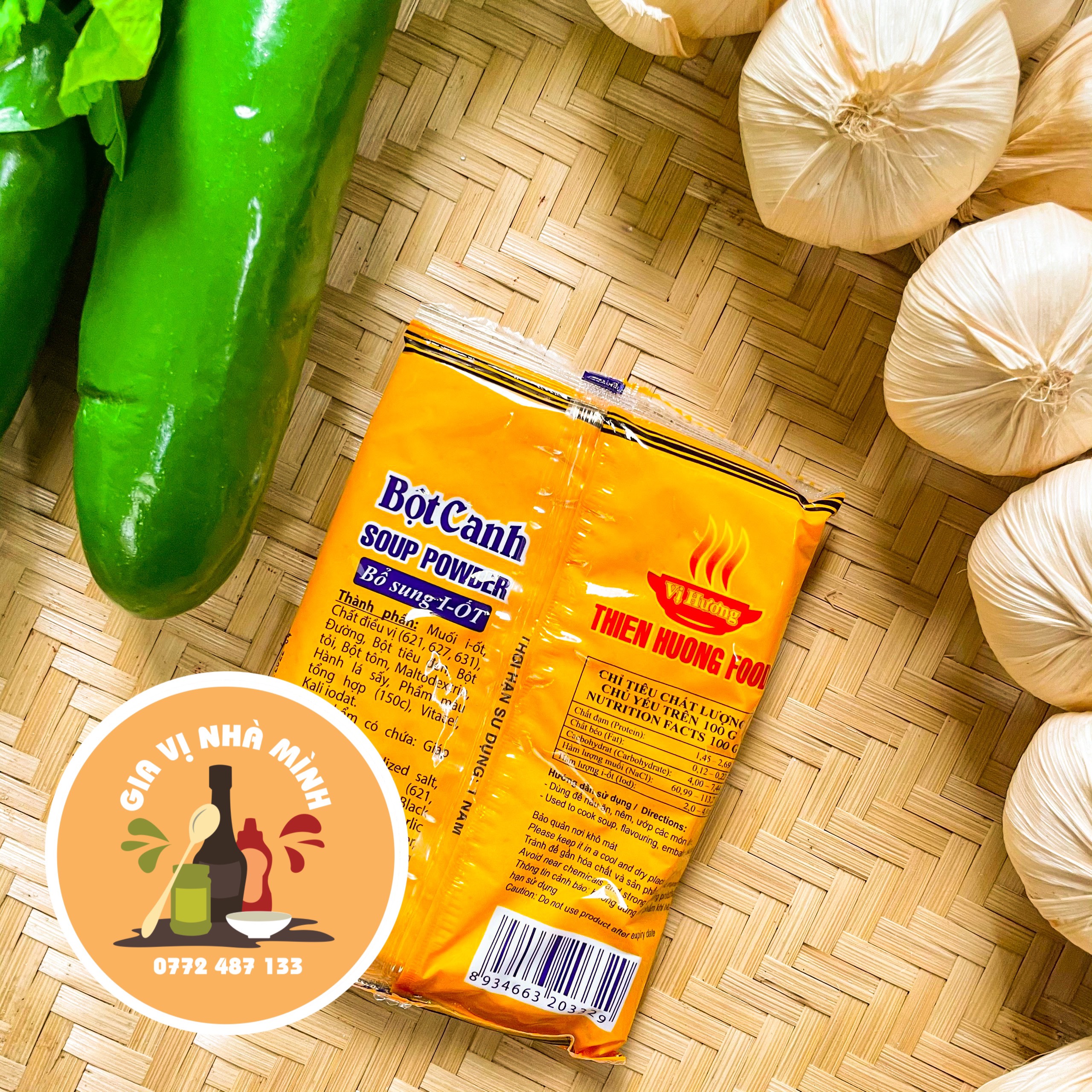BỘT CANH THIÊN HƯƠNG -SOUP POWDER-195GR