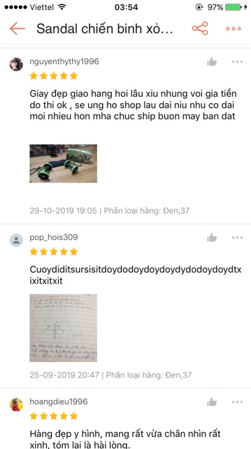Sandal chiến binh xỏ ngón NAHI ngochieu1111
