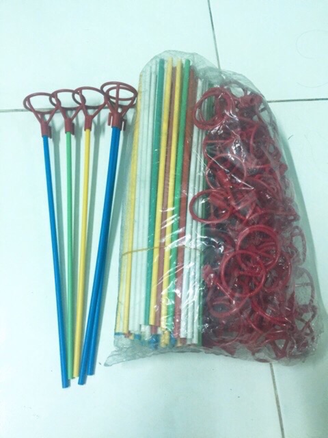 Que cắm bong bóng ( bịch 100 que)