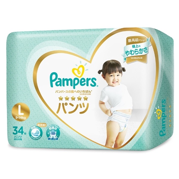 PAMPERS TÃ QUẦN CAO CẤP NỘI ĐỊA XL30 (12-22KG)