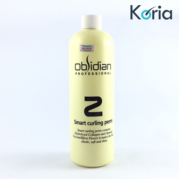 Kem uốn cao cấp 3D Colagen Obsidian mùi thơm - chai dập ( số 2 ) - 500ml