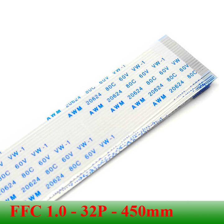 Cable FFC 1.0mm 32 pin dài 450mm AWM 20264
