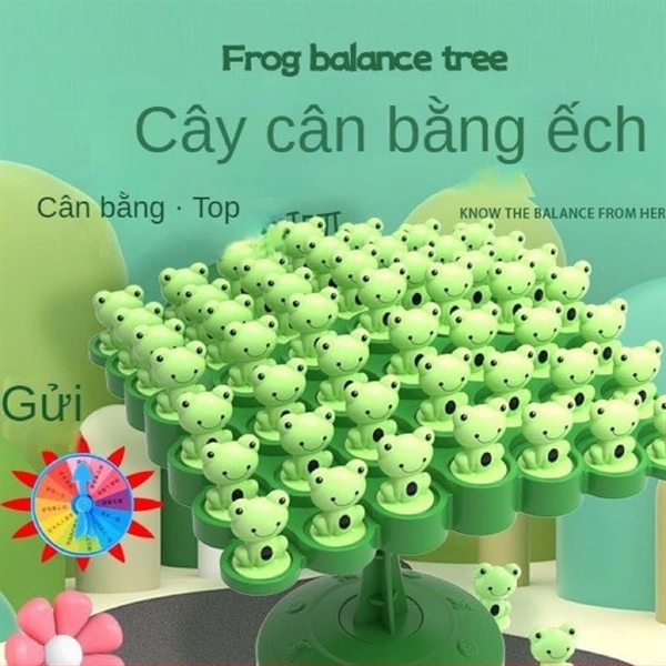 Bộ đồ chơi ẾCH CÂN BẰNG siêu cưng cho bé
