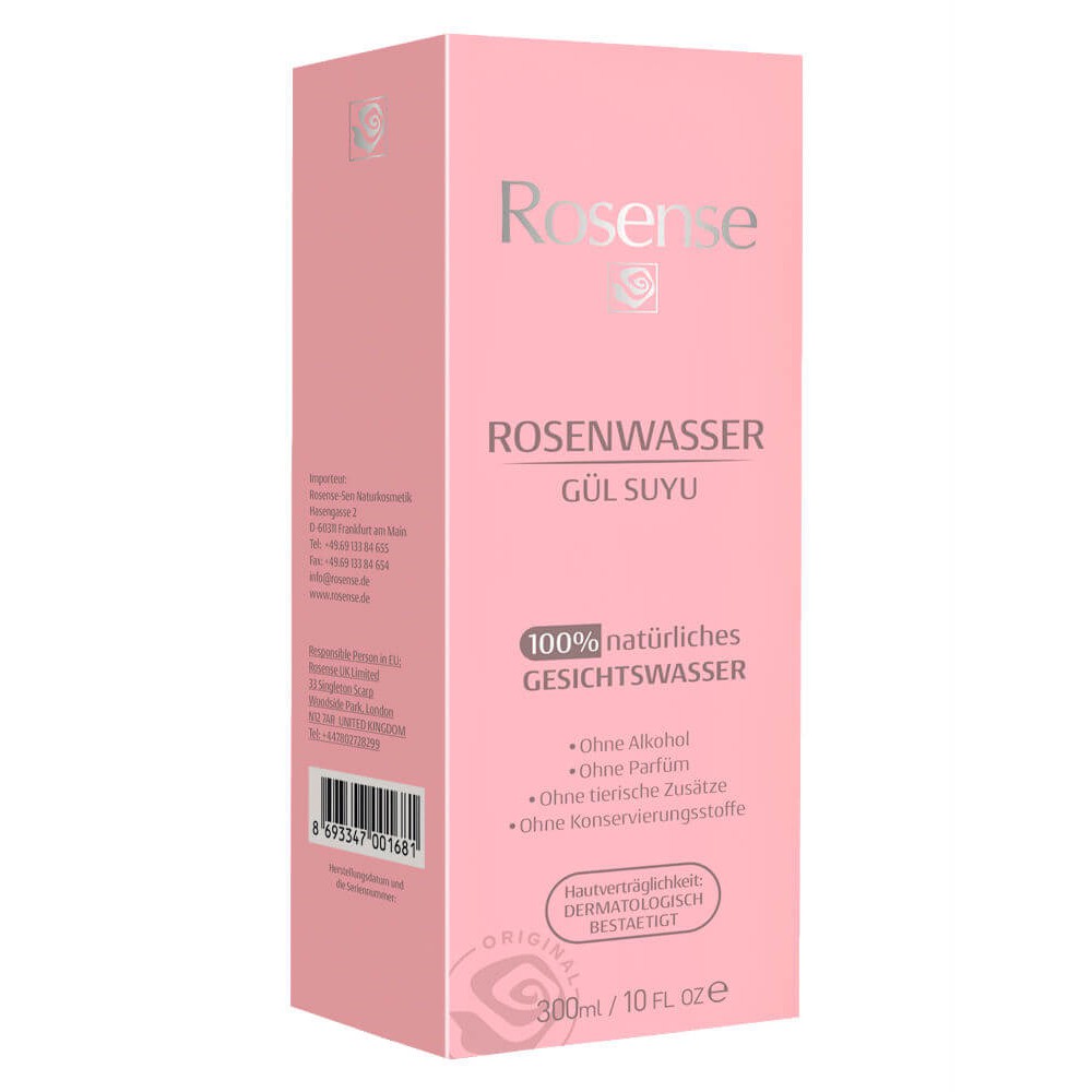 [ CAM KẾT HÀNG CHUẨN ] NƯỚC HOA HỒNG ROSENSE 300ML NỘI ĐỊA ĐỨC