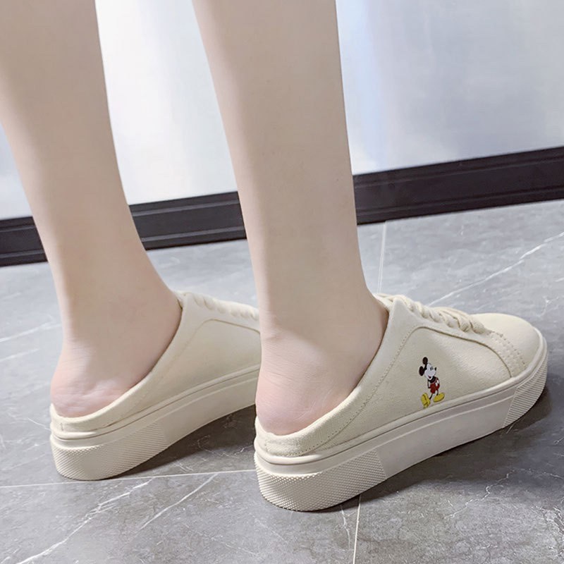 Giày đạp gót micky mouse