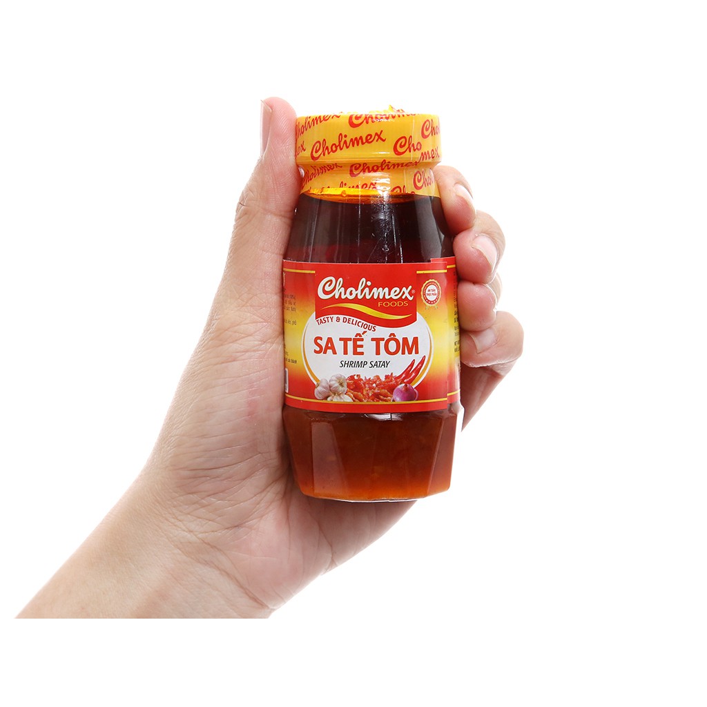 Date mới nhất - Cholimex Sa tế Tôm Hũ 90g