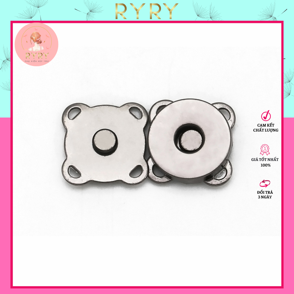 18mm Sewn Magnetic Snap Button
