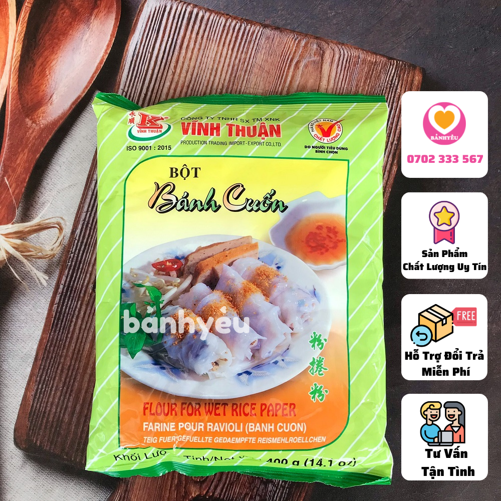 Bột bánh cuốn trộn sẵn Vĩnh Thuận 400g