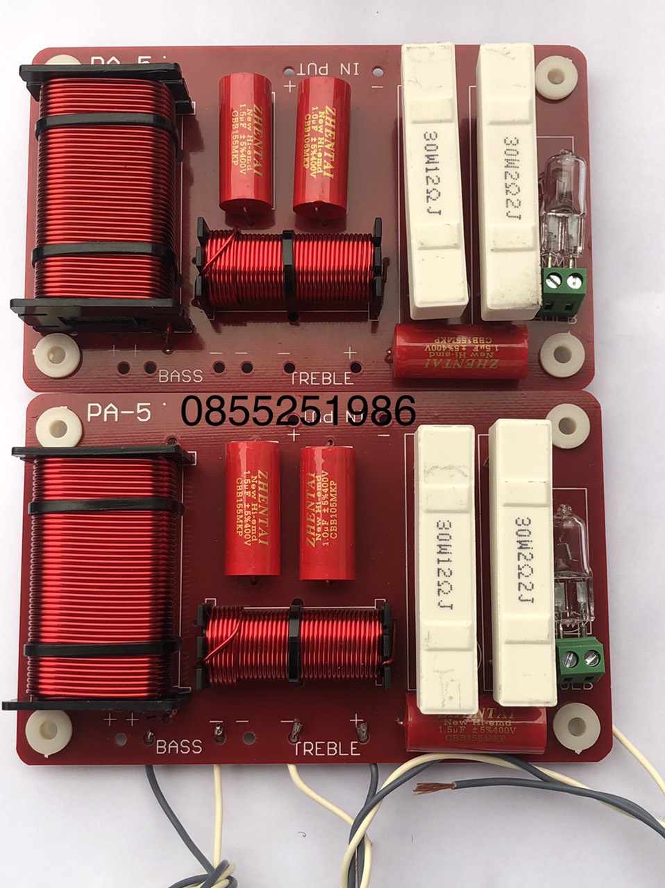 Freeship MAX Mạch Phân Tần PA5 - Dùng Cho Loa Full - Giá 1 Đôi