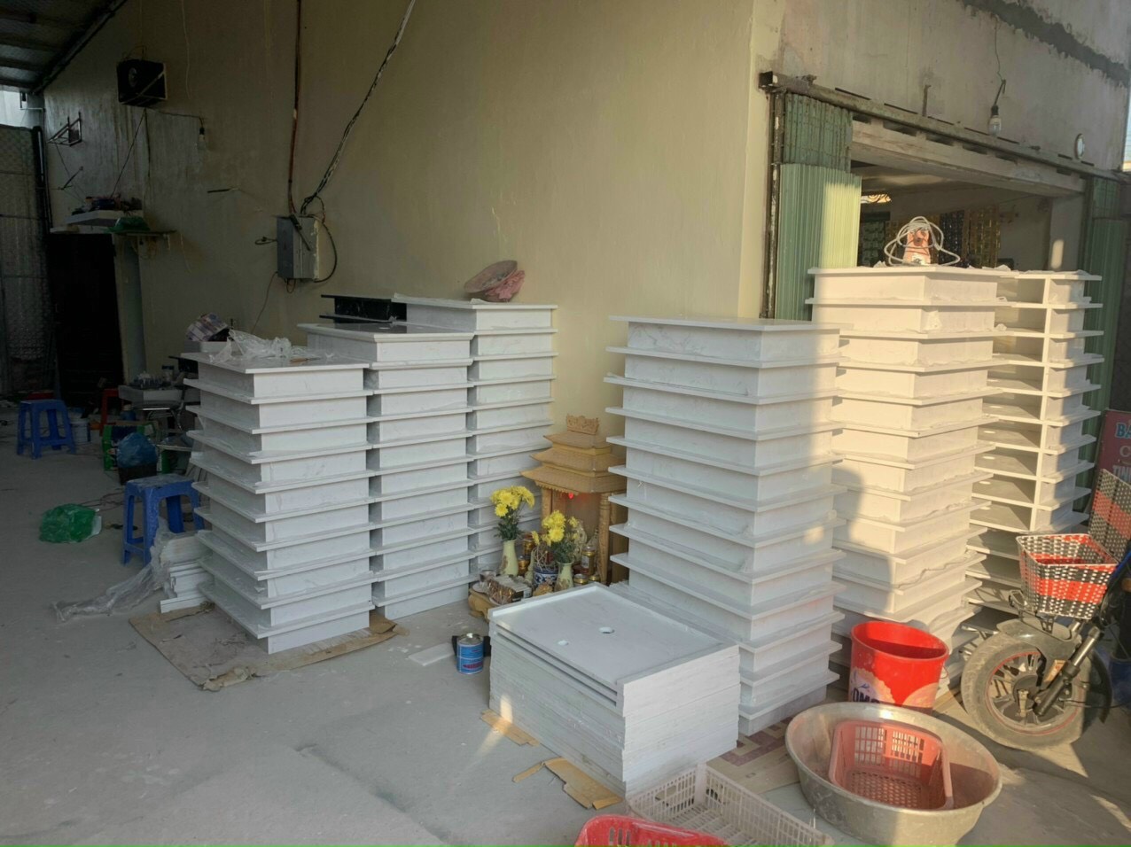 Kệ Lavabo đá tự nhiên