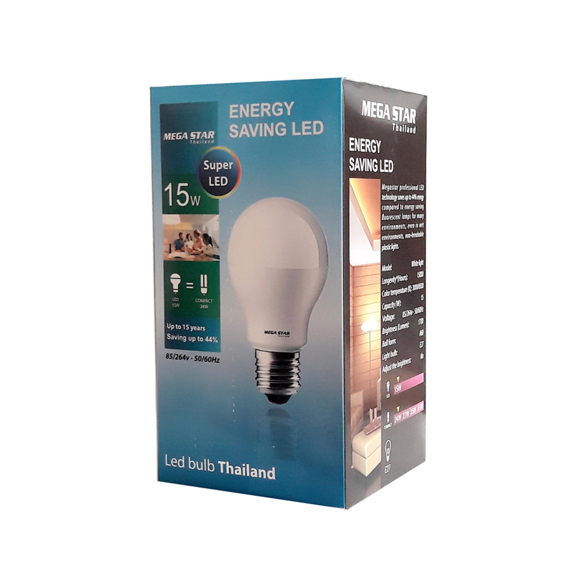 Bóng đèn Megastar LEDBulb 15W E27 6500k (Ánh sáng trắng)