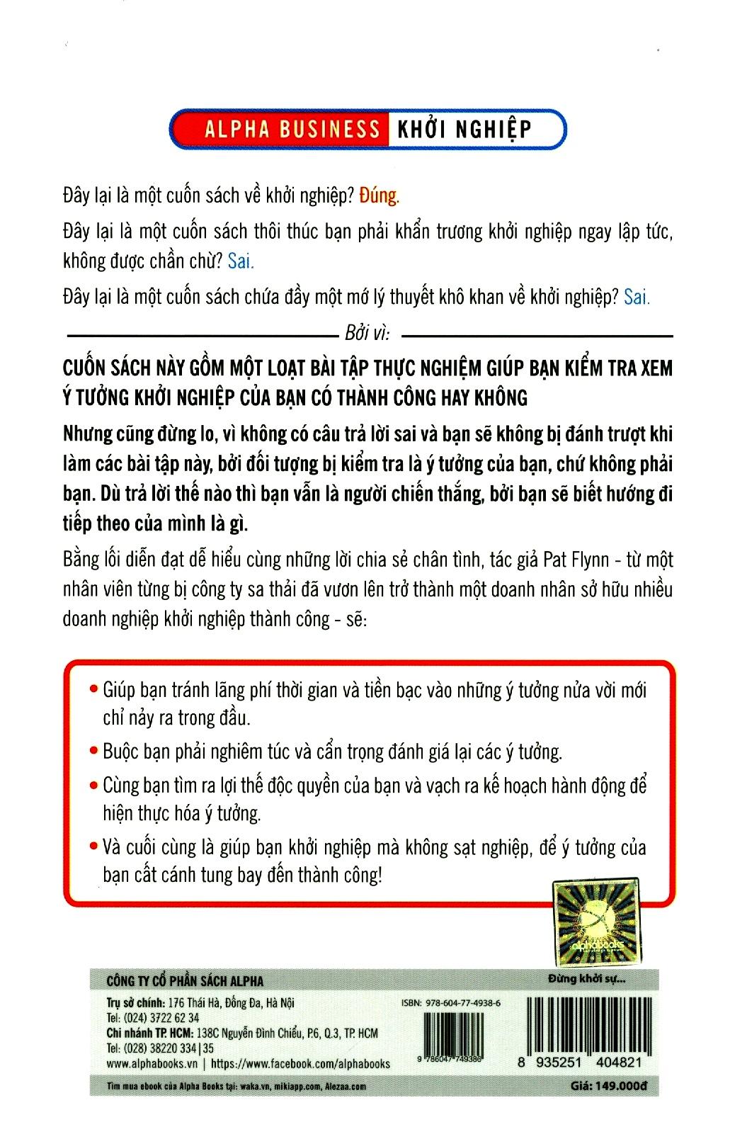 Sách - Đừng khởi sự khi còn do dự