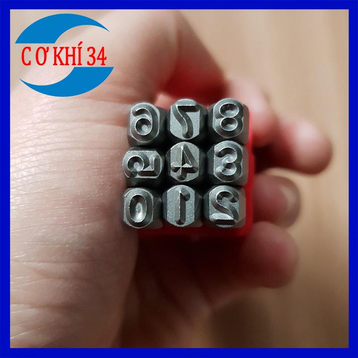 Bộ đục số đóng số 4mm - XUÔI