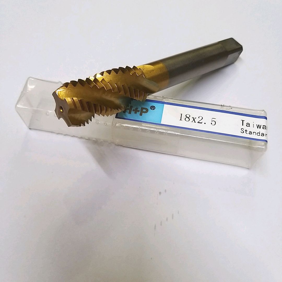 Mũi Taro H+P Vàng Xoắn M18 x 2.5 (Vàng)