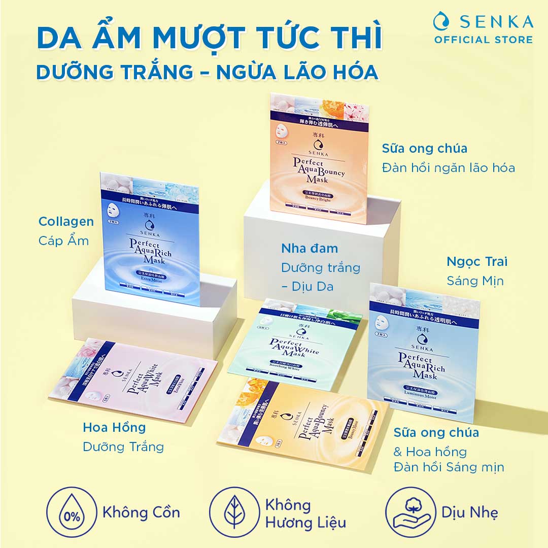 Mặt nạ dưỡng da SENKA 25ml