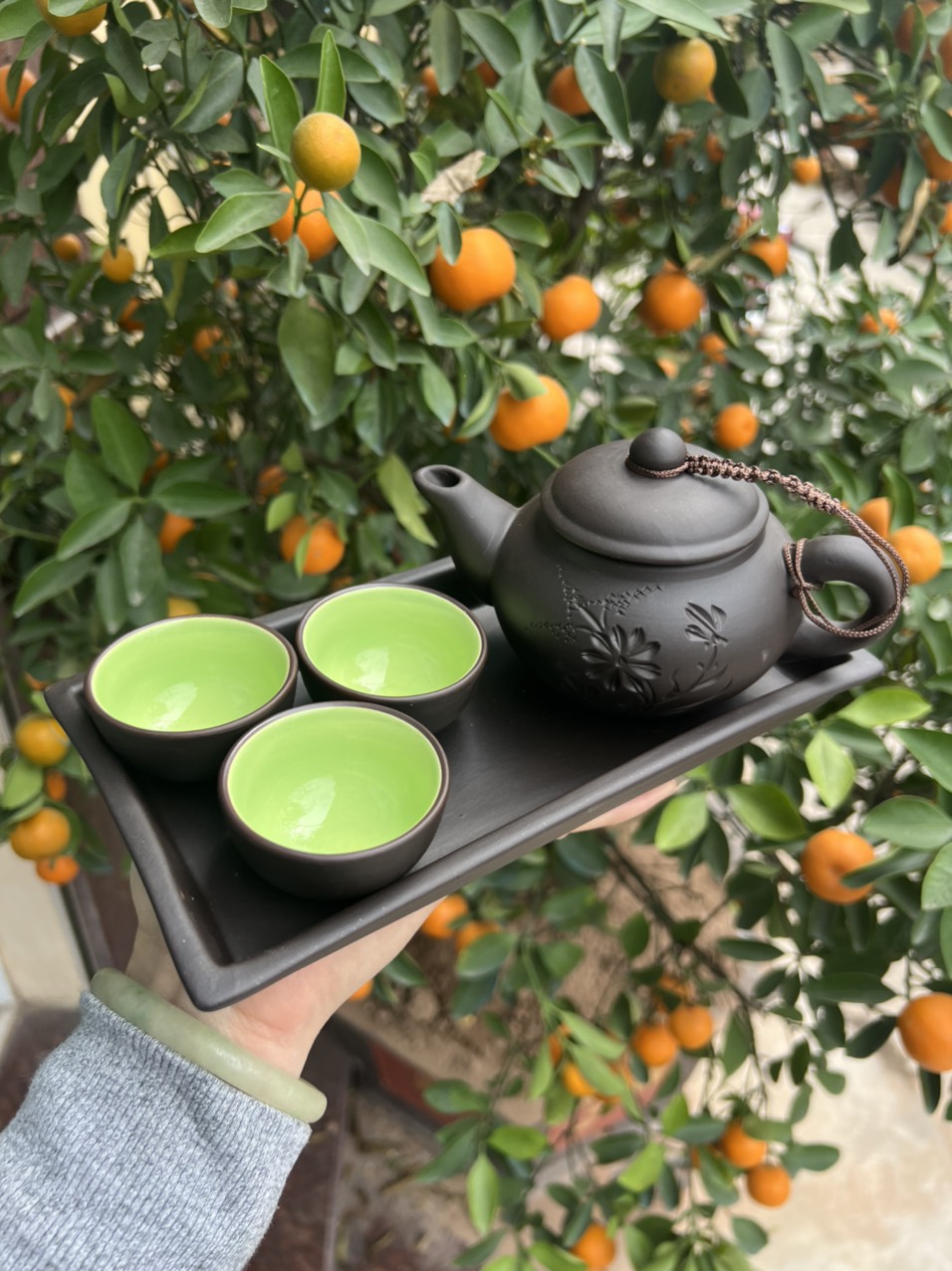 Âm chén tử sa tam ẩm Bát Tràng