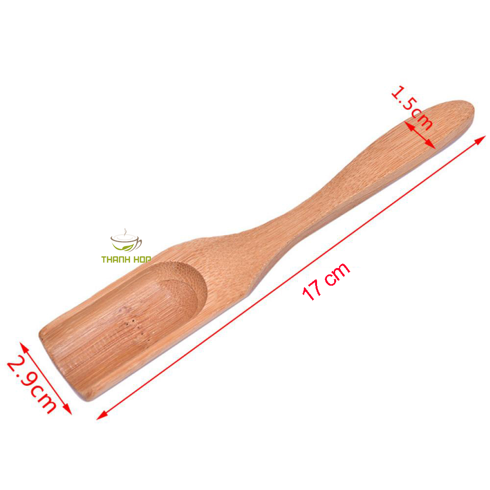 Muỗng, Thìa Múc Trà Bằng Tre  [Hàng Đẹp]