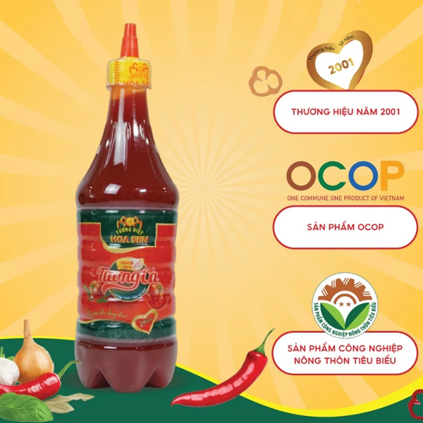 Tương Cà Chai 700gr - Tương Việt Hoa Sen