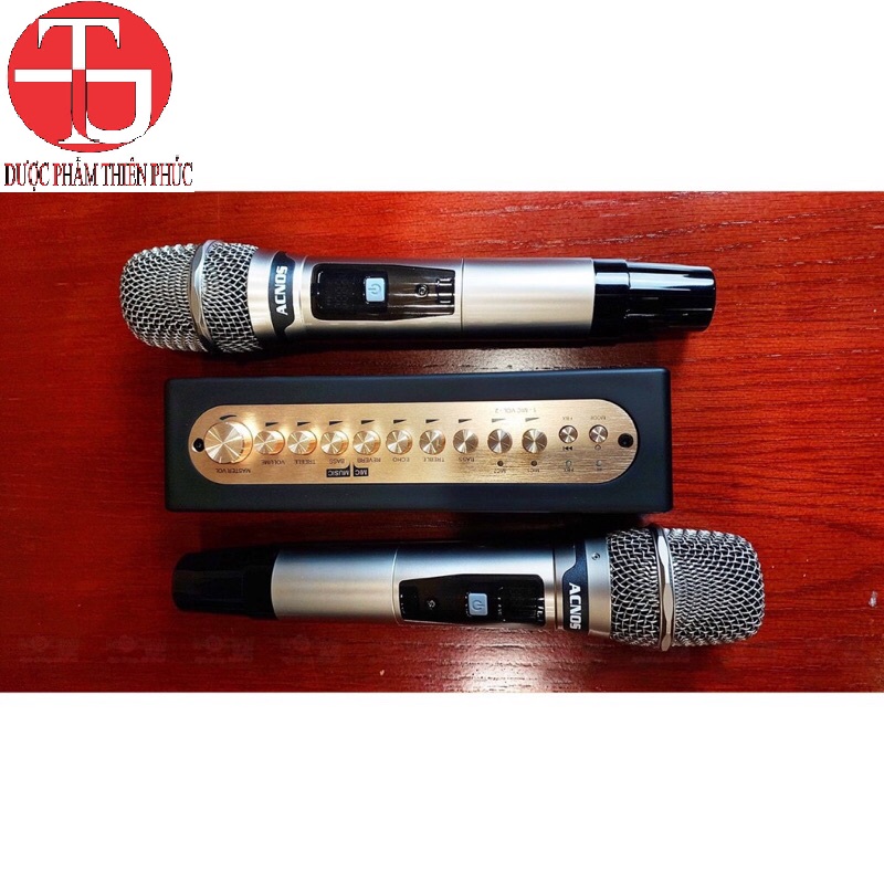 Vang số chỉnh cơ acnos mi30s v2 2024 (bluetooth & micro, dsp, dac 24bit, kết nối fm ô tô hát karaoke - công ty thiên phúc