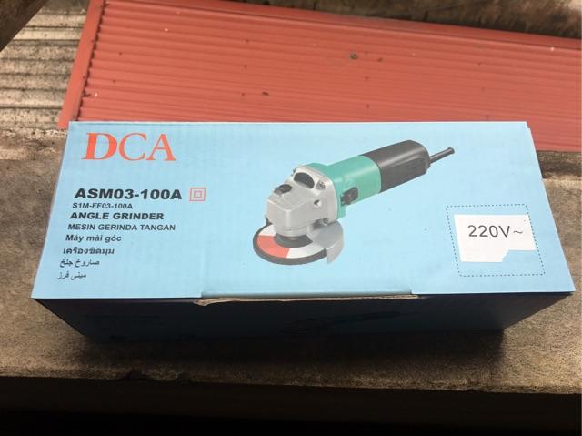 Máy mài góc 4inch 710W DCA ASM03-100A S1M-FF03-100A  (Xanh)