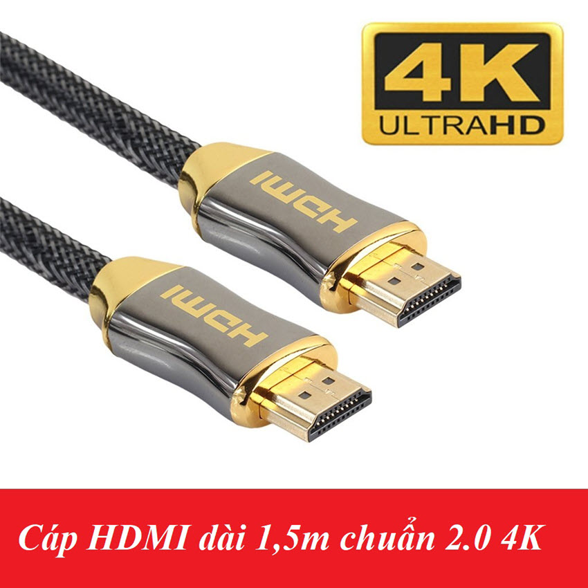 Cáp HDMI 2.0 chuẩn 4K dài 5M chất lượng cao
