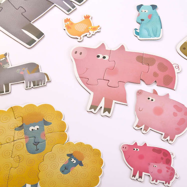[SIÊU PHẨM] Bộ xếp hình đầu đời cho bé - MY FIRST PUZZLE - MIDEER