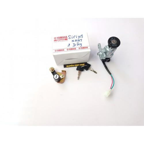 [HCM]Ổ khóa xe sirius nhật 2 dây, độ bền rất cao