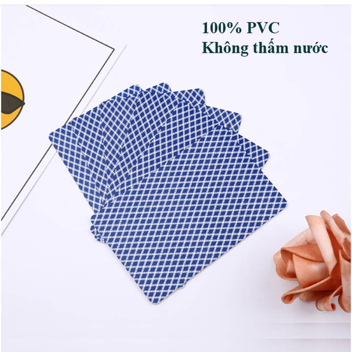 BÀI TÂY TAM HOA PVC CHẤT LỪ