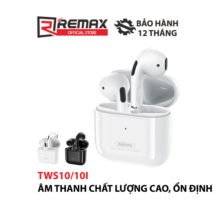 Tai nghe Bluetooth True Wireless Remax TWS-10 / TWS-10i / TWS-10 Plus