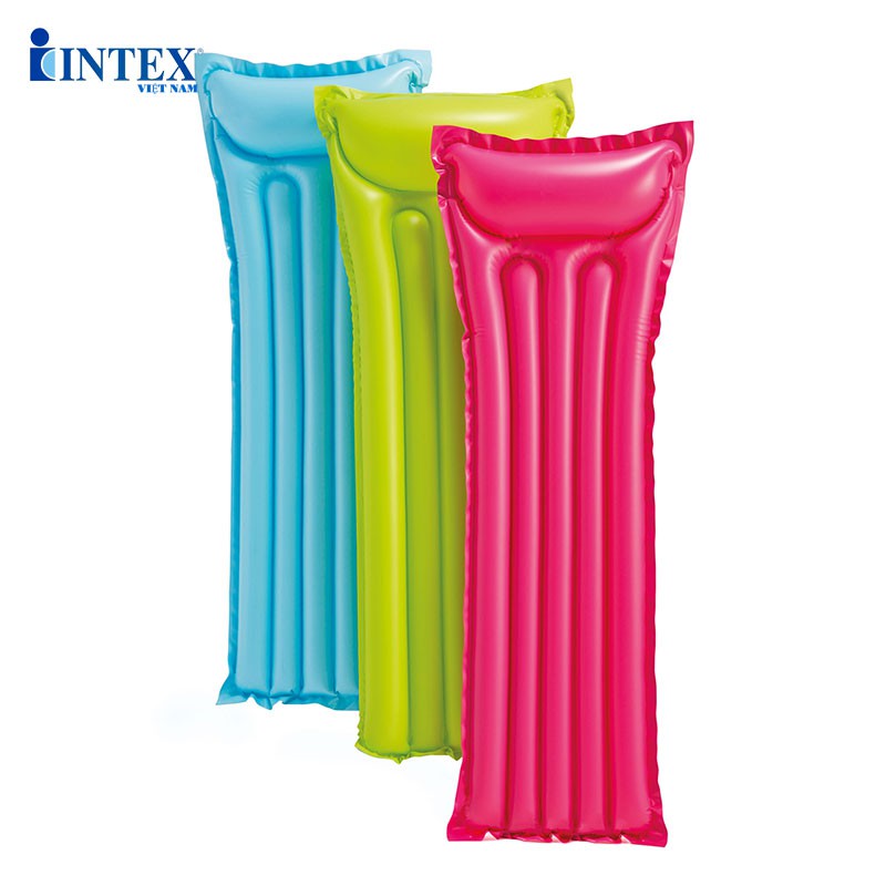 Phao Bơi Nằm Thư Giãn Có Gối Đầu Intex 59703