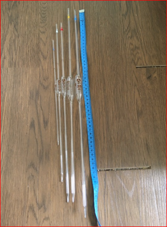 Pipet bầu thuỷ tinh 1ml 2ml 5ml 10ml 20ml 25ml 50ml