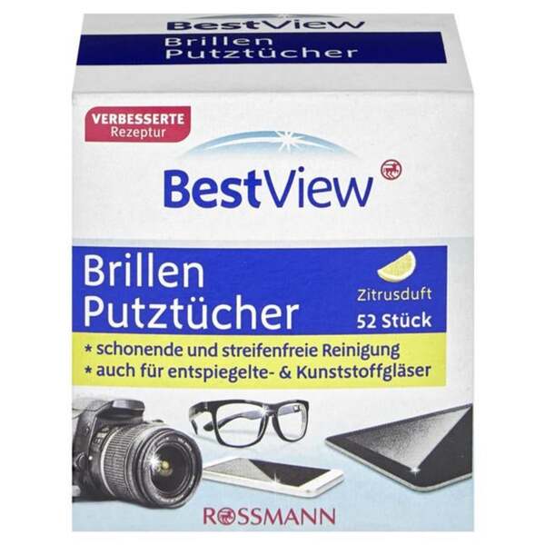 [ HÀNG ĐỨC ] Giấy lau kính đa năng Best View 52 miếng