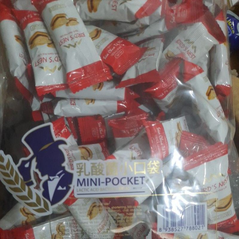[HCM]BÁNH SỮA CHUA GIÒN MINI-POCKET bịch 400gr