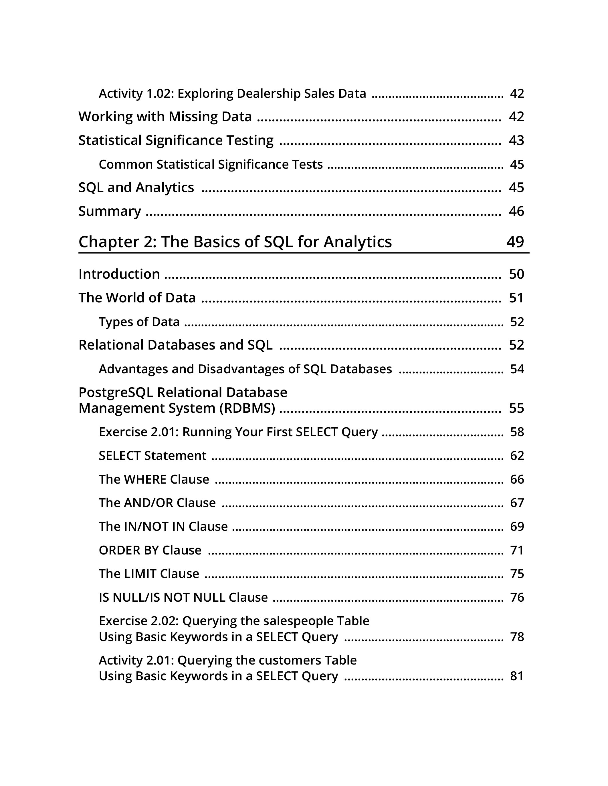 SQL for Data Analytics, Third Edition ( sách gia công)