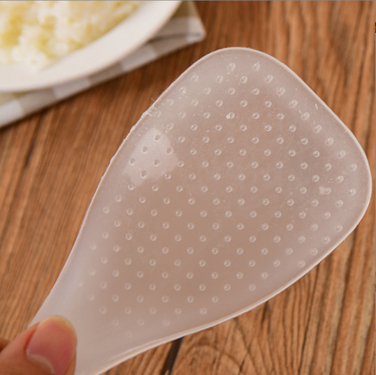 Thìa muôi sới cơm chống dính màu trắng