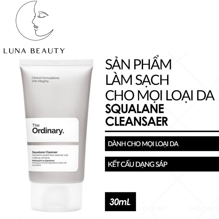 Sữa rửa mặt The Ordinary - Squalane Cleanser ( 50mL )