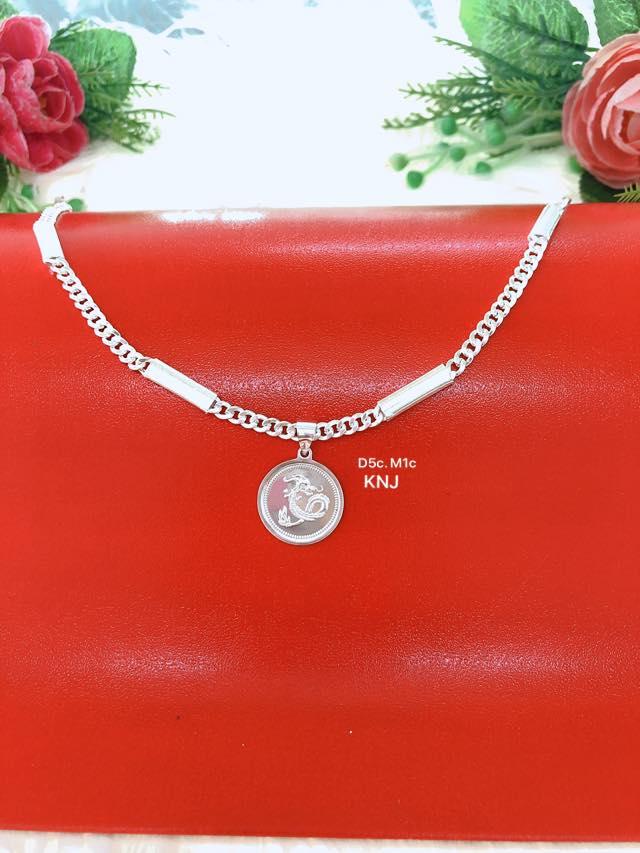 1 Mặt dây chuyền hình 12 con giáp bằng bạc (Chỉ bán mặt)