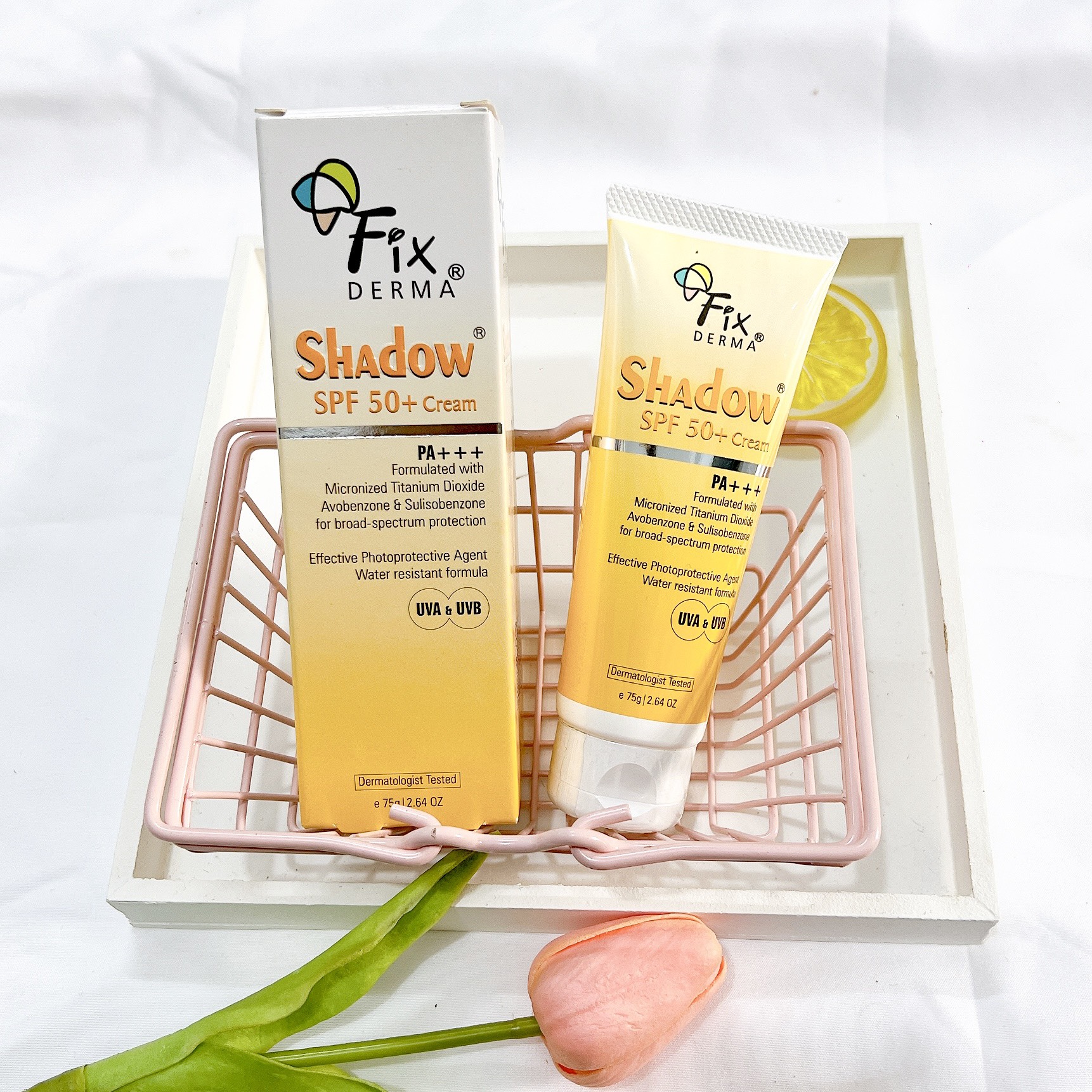 Kem chống nắng Fixderma Shadow SPF 50+ Cream 75g