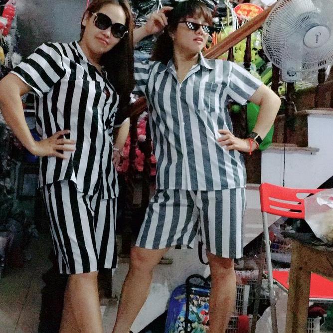 💝 ĐẲNG CẤP PHÁI MẠNH 💝 Bộ Quần Áo Pizama Nam Chất Liệu Kate Thái Cực Hot XVR55