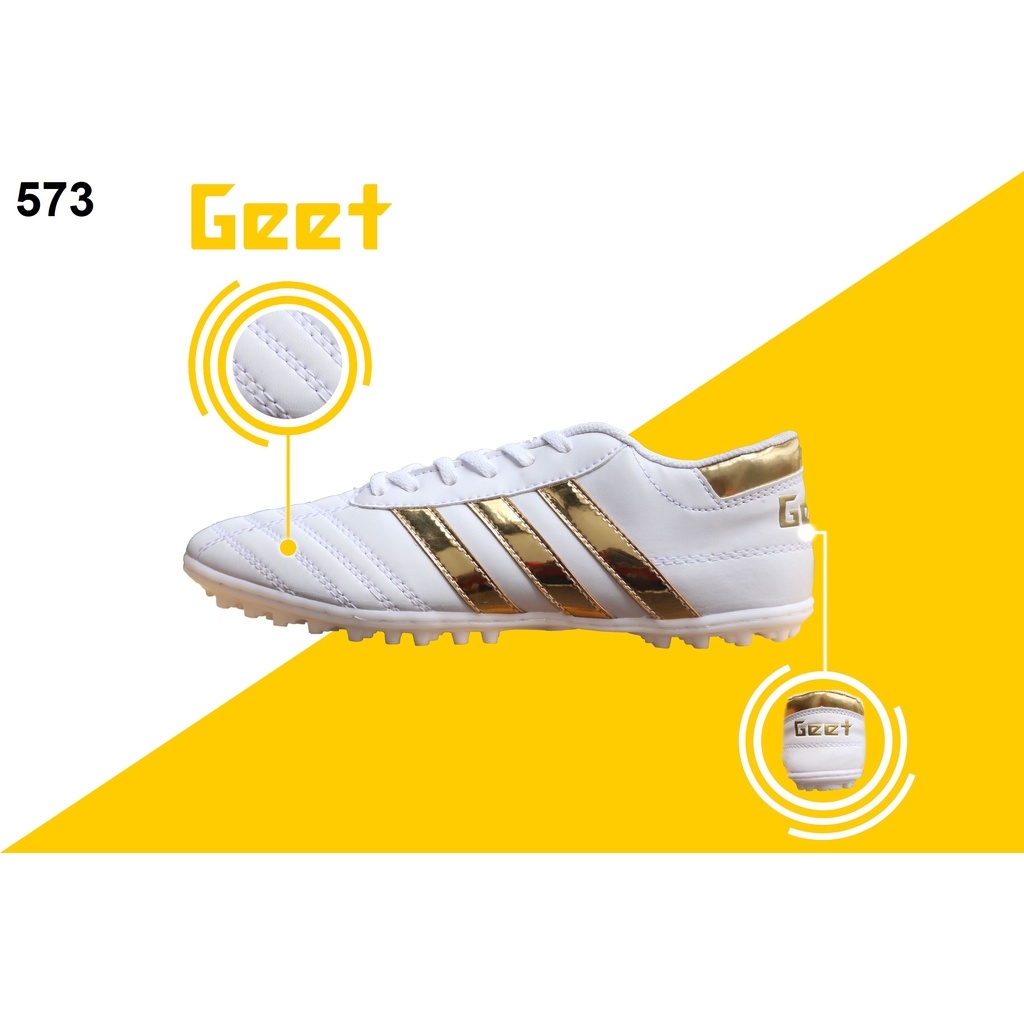 ▫⊕⊕ [Chính Hãng ☑️] Giày bóng đá 3 Sọc Geet size 36 đến 43