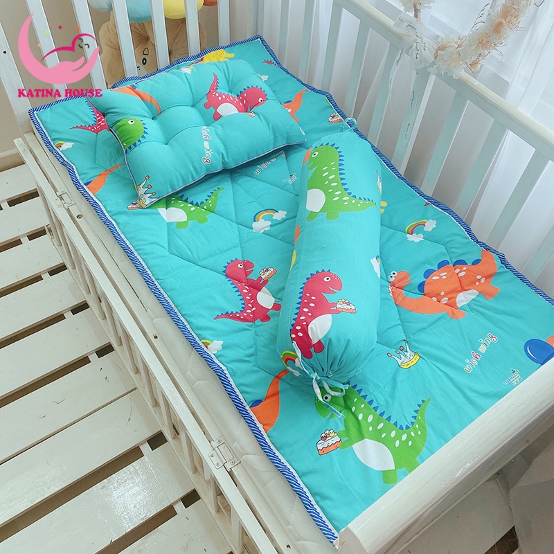 Comes with a bag, mat for kindergarten kids, breathable win fabric, cute pattern, suitable for 1-4 yrs old